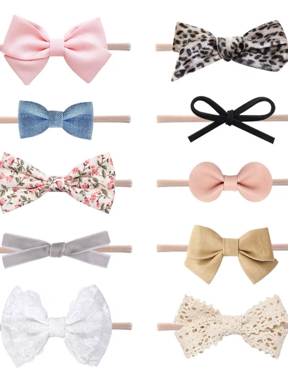 LittleJoJo Baby headband bows
